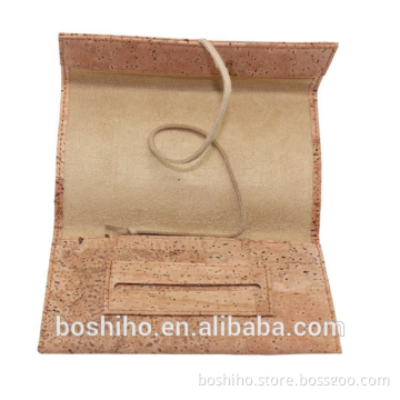 Custom Design eco-friendlt cork fabric tobacco pouch cigartte pouches